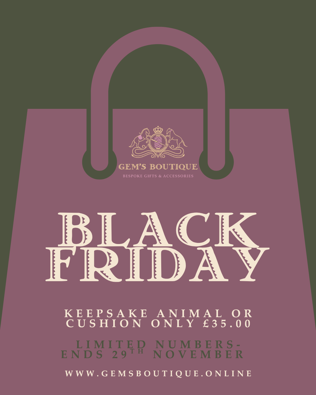 Black Friday Keepsake